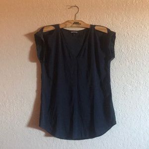 Express open shoulder blouse